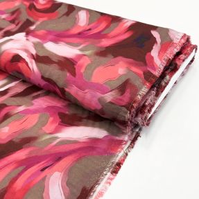 Viscose Aster design D digital print