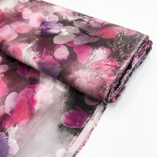Viscose Lilly design F digital print