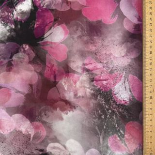 Viscose Lilly design F digital print