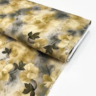 Viscose Lewis design E digital print