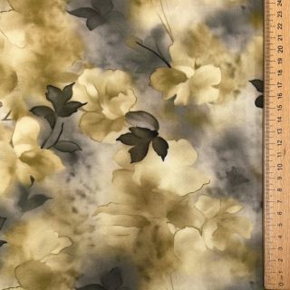 Viscose Lewis design E digital print