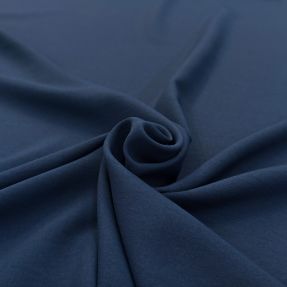 Cotton fabric LYOCELL Victoria dark blue