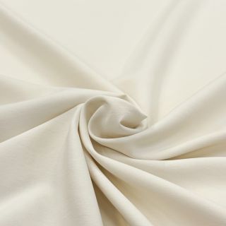 Cotton fabric LYOCELL Victoria off white