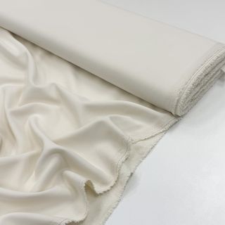 Cotton fabric LYOCELL Victoria off white