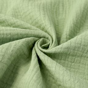 Double gauze/muslin UNI 150 basil