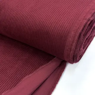 Corduroy wine red