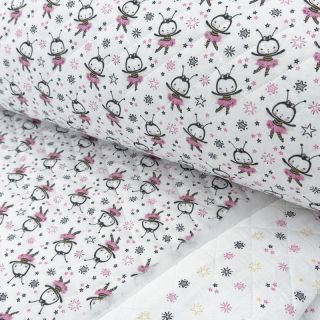 Cotton fabric QUILTING Elisabetta rose