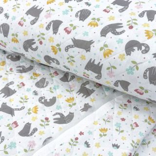 Cotton fabric QUILTING Chachou multi