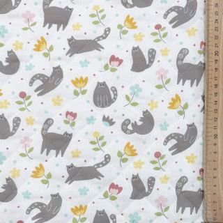 Cotton fabric QUILTING Chachou multi