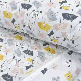 Cotton fabric QUILTING Parapluie perle