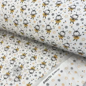 Cotton fabric QUILTING Elisabetta jaune