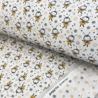 Cotton fabric QUILTING Elisabetta jaune