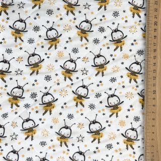 Cotton fabric QUILTING Elisabetta jaune