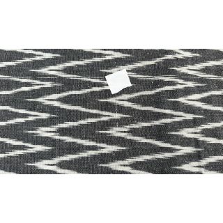 Cotton fabric IKAT grey design A 2nd class