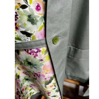 Cotton fabric VOILE Fresh morning digital print