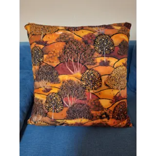 Decoration fabric Forest hill autumn digital print