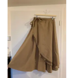 Cotton fabric with linen taupe