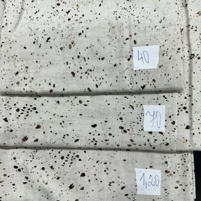Last pieces package Linen viscose 075