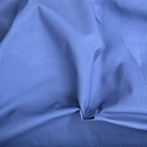 Cotton fabric STRETCH TWILL blue 2nd class