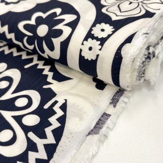 Linen viscose Nina design E