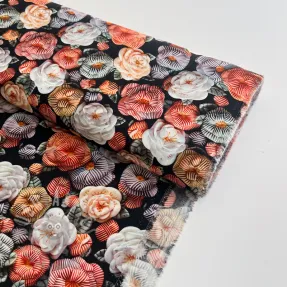 Viscose RAYON POPLIN Knitted design F digital print