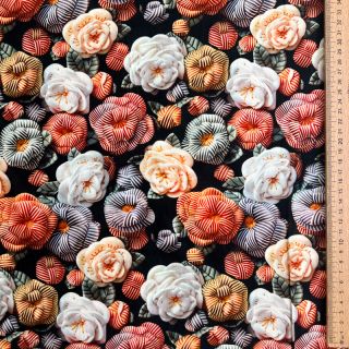Viscose RAYON POPLIN Knitted design F digital print