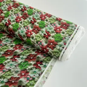 Viscose RAYON POPLIN Knitted design E digital print