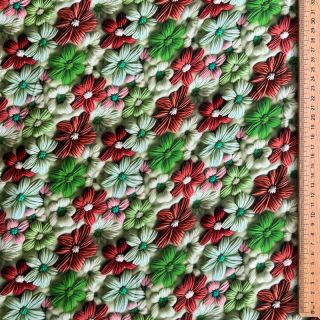 Viscose RAYON POPLIN Knitted design E digital print