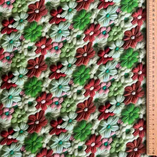Viscose RAYON POPLIN Knitted design E digital print
