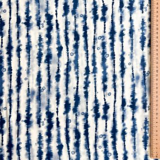 Viscose RAYON POPLIN Tie dye design D digital print
