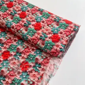 Viscose RAYON POPLIN Knitted design D digital print