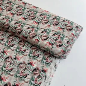 Viscose RAYON POPLIN Diverse graphics design E digital print