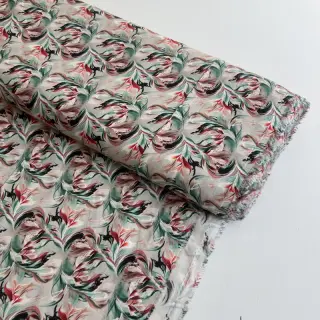 Viscose RAYON POPLIN Diverse graphics design E digital print