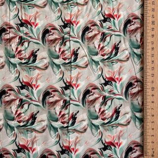 Viscose RAYON POPLIN Diverse graphics design E digital print