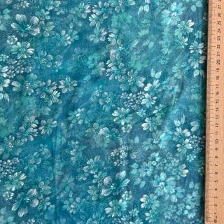 Viscose RAYON POPLIN Mini flowers design C digital print