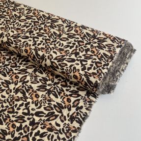 Viscose RAYON POPLIN Jungle design A digital print
