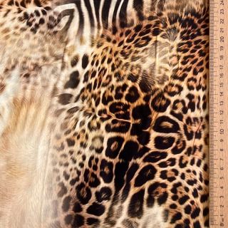 Viscose RAYON POPLIN Jungle design C digital print
