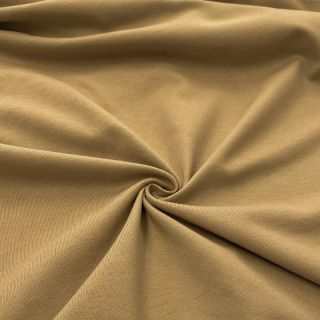 Jersey cotton caramel