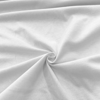 Jersey cotton white