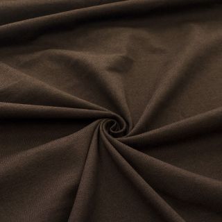 Jersey cotton dark mocha