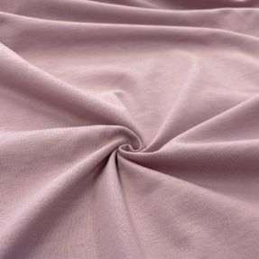 Jersey cotton dawn pink