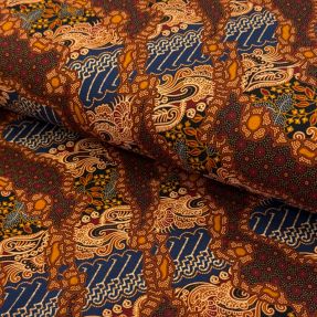 Jersey VISCOSE LYCRA HEAVY Batik design C digital print