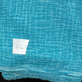 Double gauze/muslin Vintage aqua 2nd class