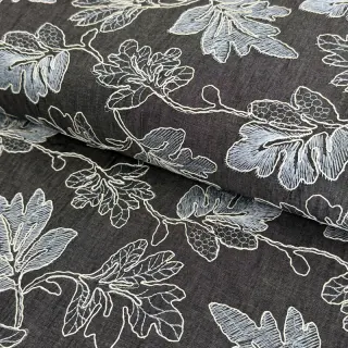Cotton fabric JEANS EMBROIDERY Lisa design D