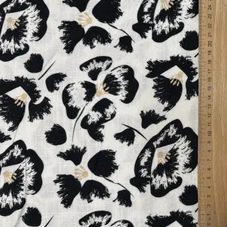 Linen viscose Cayena design A digital print