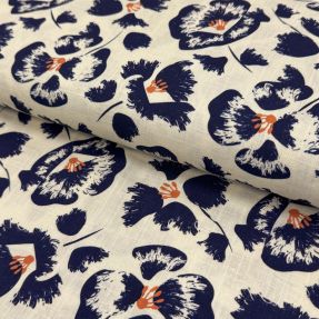Linen viscose Cayena design B digital print