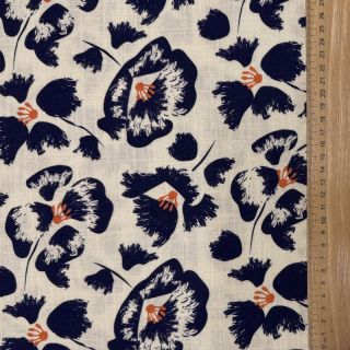 Linen viscose Cayena design B digital print