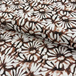 Linen viscose Dandelions digital print