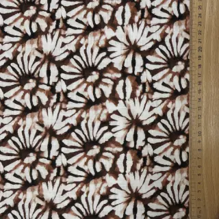 Linen viscose Dandelions digital print