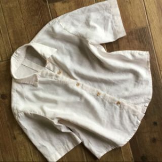 Linen enzyme washed 170 g ecru